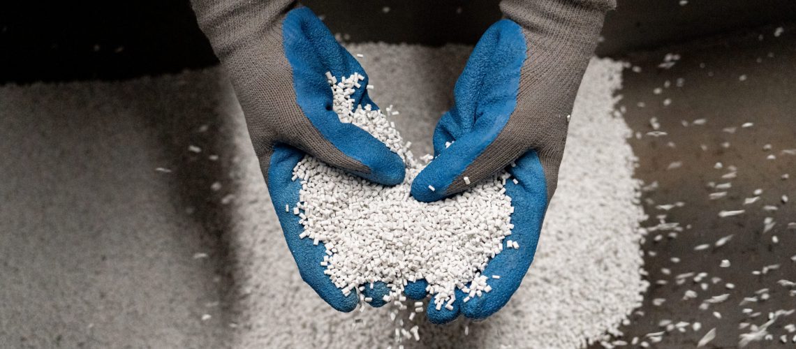 plástico peletizado