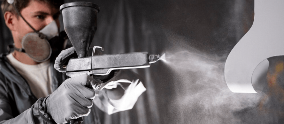 pintura en polvo electrostática